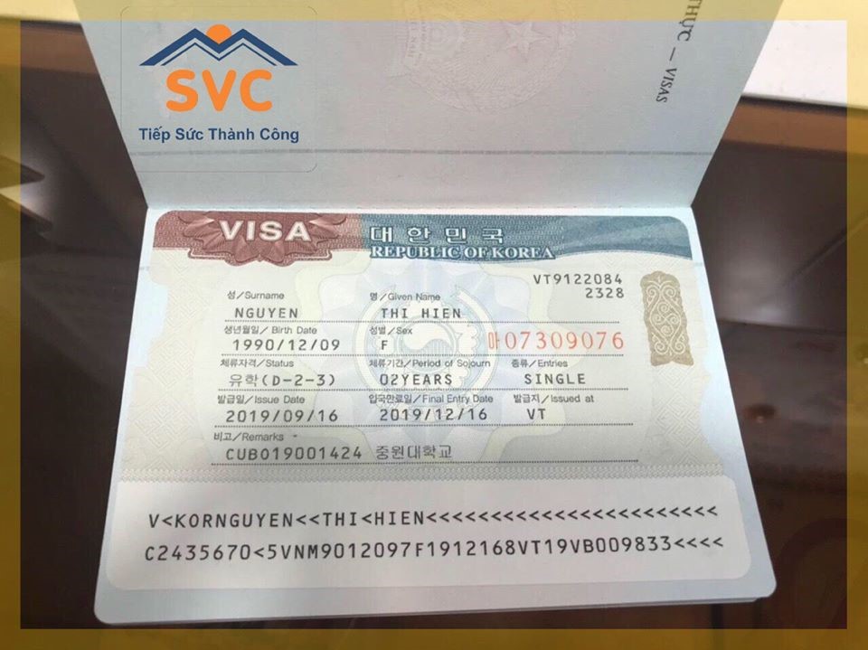 Visa du học Hàn Quốc dành cho du học sinh